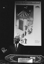 John Hope Franklin at Miami Book Fair International in 1990 John Hope Franklin at Miami Book Fair International in 1990