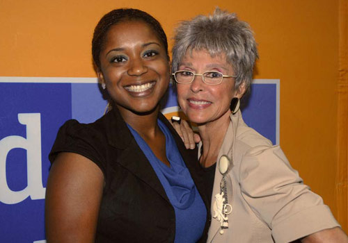 Sharah Herise and Rita Moreno