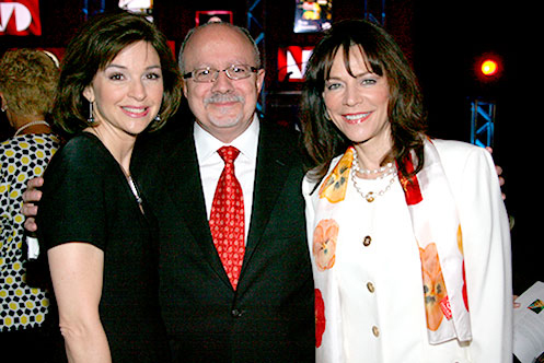 Helen Aguirre Ferré, Dr. Eduardo J. Padrón and Katherine Fernández Rundle