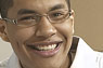Student smiling