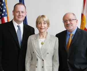 Ryan Dooley, Janice Jacobs and Eduardo J. Padron