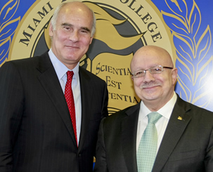 João Vale de Almeida and President Padrón