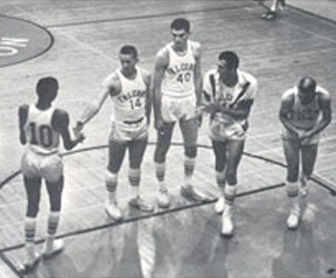 MDC's men's basketball team in 1962