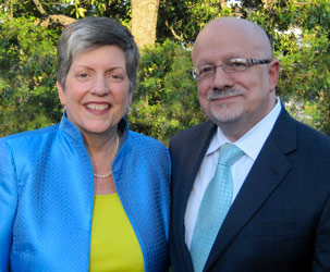 Homeland Security Director Napolitano and MDC President Padrón