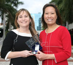 Sarah Garman and Alice Wong