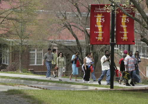 A scene from Tuskegee (Ala.) University