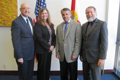 Dr. Rolando Montoya, Dr. Heather Belmont, Dr. Pascal J. Goldschmidt, Dr. Armando J. Ferrer