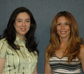 2006 Scholarship Winners-Iris Lopez and Helen Brown