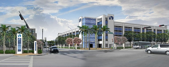 New Earlington Heights parking garage for the Medical Campus