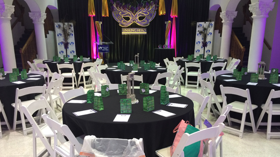 Image of Banquet Style Setup in room 6100
