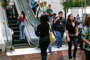 Students Walking