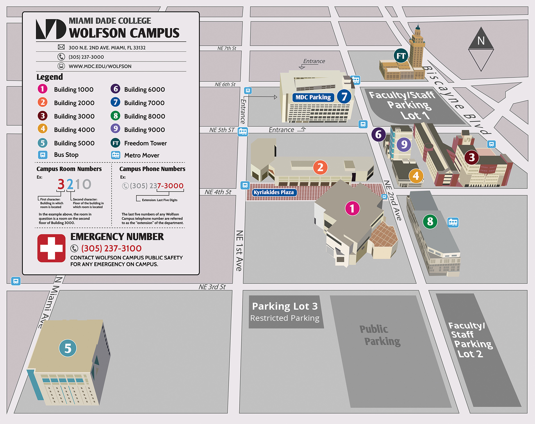 Wolfson Campus Map Directions