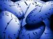 Image of abstract clocks