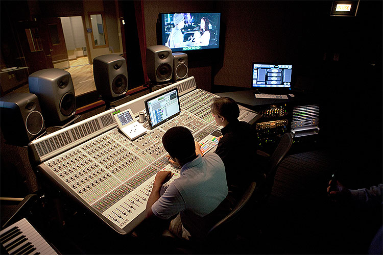 Studio B controls