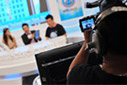 Filming of TV show