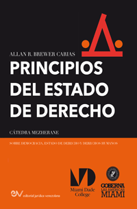 PRINCIPIOS DEL ESTADO DE DERECHO cover