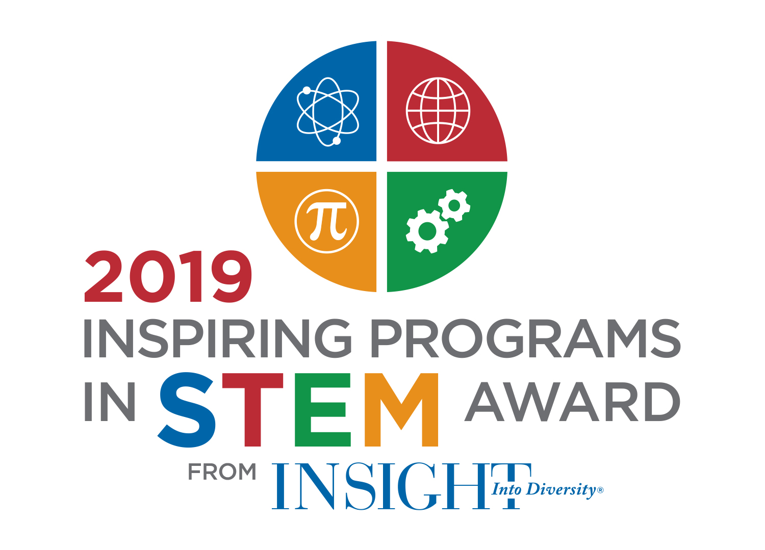 Logo for 2019 Inspiring Programs in STEM Award from Insight Into Diversity