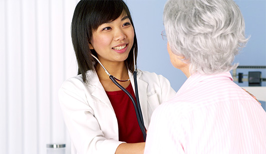 Photo of a medical professional