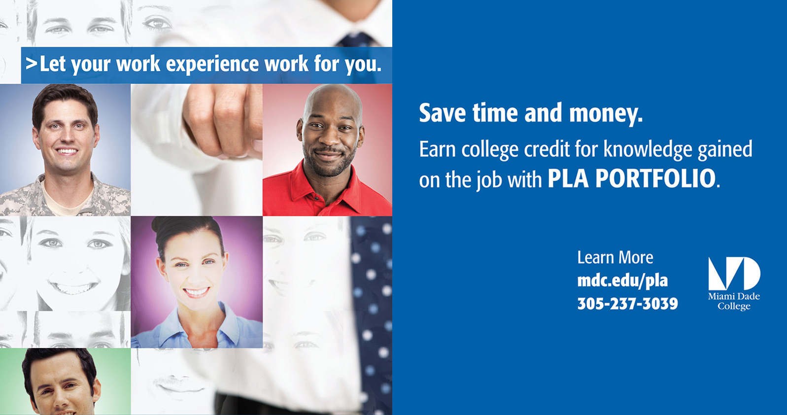 Learn how you can earn college credit for your experiences
