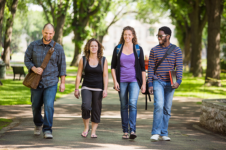 Group of adult learner students

