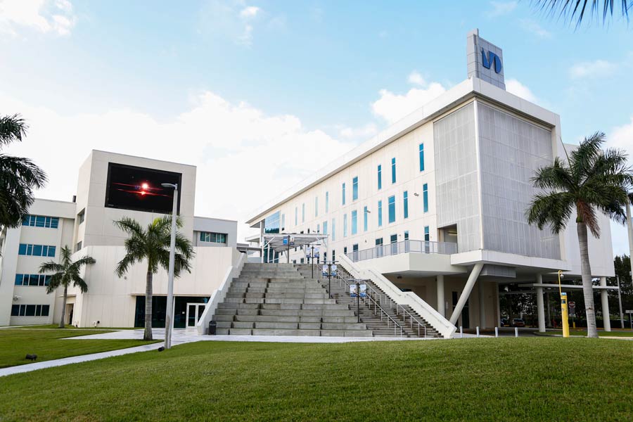 Hialeah Campus on a sunny day