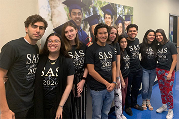 Group of SAS students
