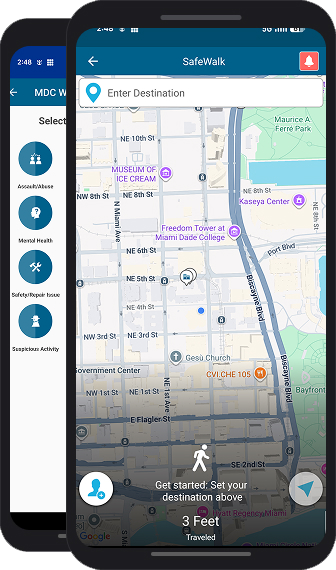 MDC LiveSafe App Maps