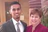Rodney Castillo and Dr. Sharon Lassar