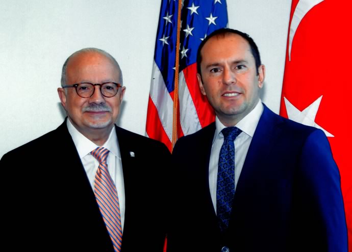 President Padrón and Özgür Kıvanç Altan
