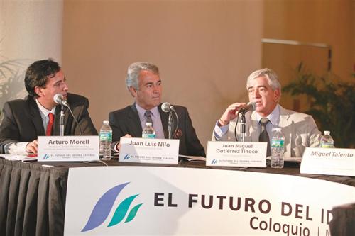 Arturo Morell, Juan Luis Nilo and Juan Miguel Gutiérrez Tinoco