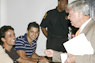 Graham interacts with students during the GenerationEngage session.