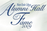 Alumni Hall of Fame logotype