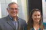 MDC Professor Frank Coro and student