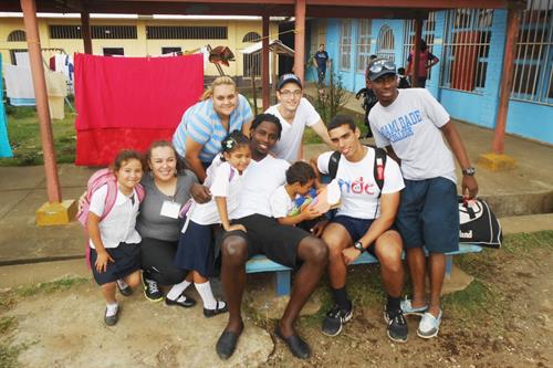 MDC students volunteering in Nicaragua