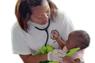 MDC student caring for child