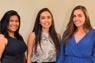 The winning team working on The Reporter includes, from left, Lorena Umaña, Gabrielle Rueda, Crystal Esparza, Nicolette Perdomo and Peter Carrera.