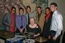 Madeleine Albright with Herbie Hancock and jazz students from the New World School of the Arts