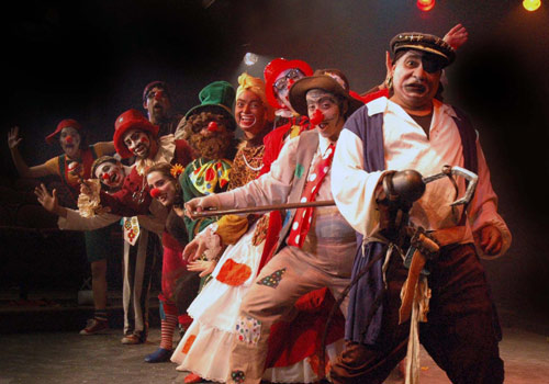 Actors in costume