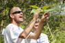 Jake Tucker leads a workshop at the Environmental Center.