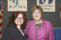 Eva Perlman and Dr. Anita Kaplan