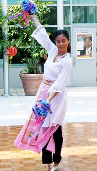 Dancers performed at the APAH Festival