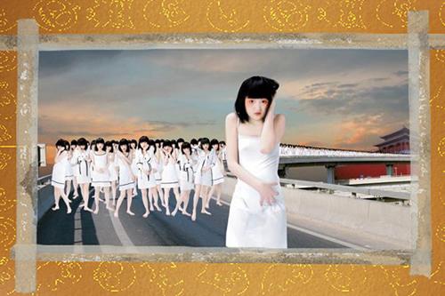 A piece from Ciu Xiuwen's Angel Series