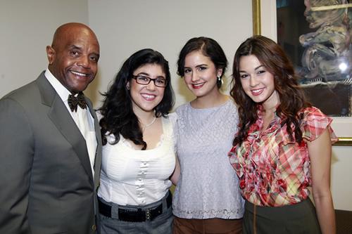 Wheaton College President Dr. Ronald A. Crutcher with MDC graduates