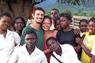 MDC graduate with students