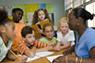 Teacher in classroom