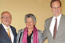Dr. Padrón, María Teresa Marshall Infante and Paul Simons