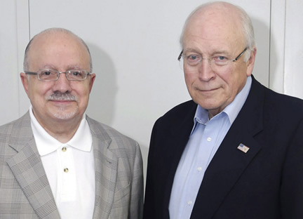 MDC President Dr. Eduardo J. Padrón and former U.S. Vice President Dick Cheney