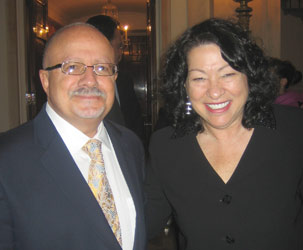 President Padron and Supreme Court Justice Sonia Sotomayor at the White House