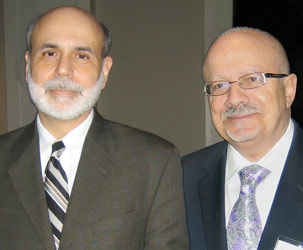President Padron and Federal Reserve Chairman Ben Bernanke