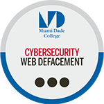 Web Defacement Cyber Range badge
